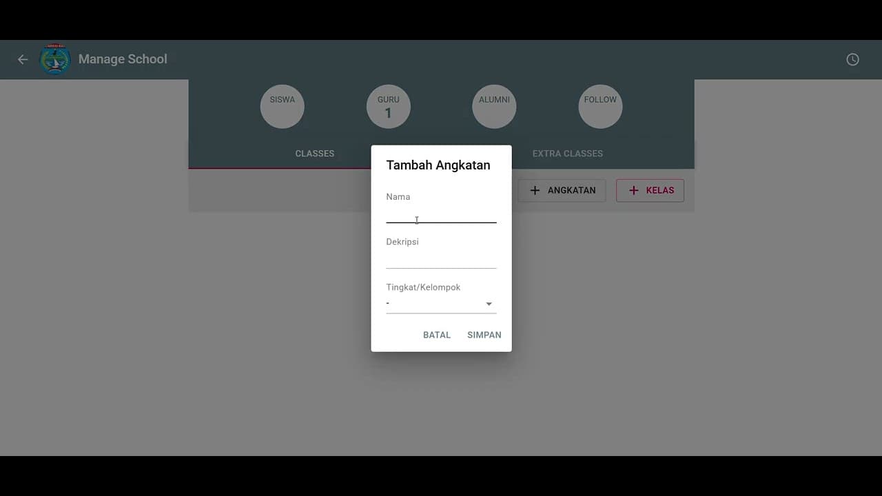 Cara Buat Akun Sekolah dan Akun Master Sekolah